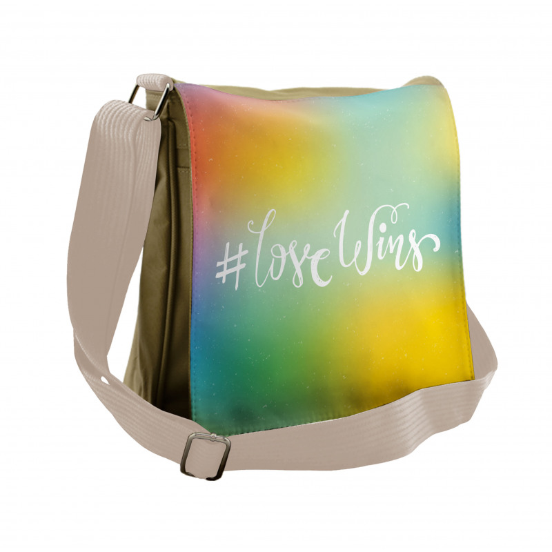 Romantic LGBT Community Messenger Bag