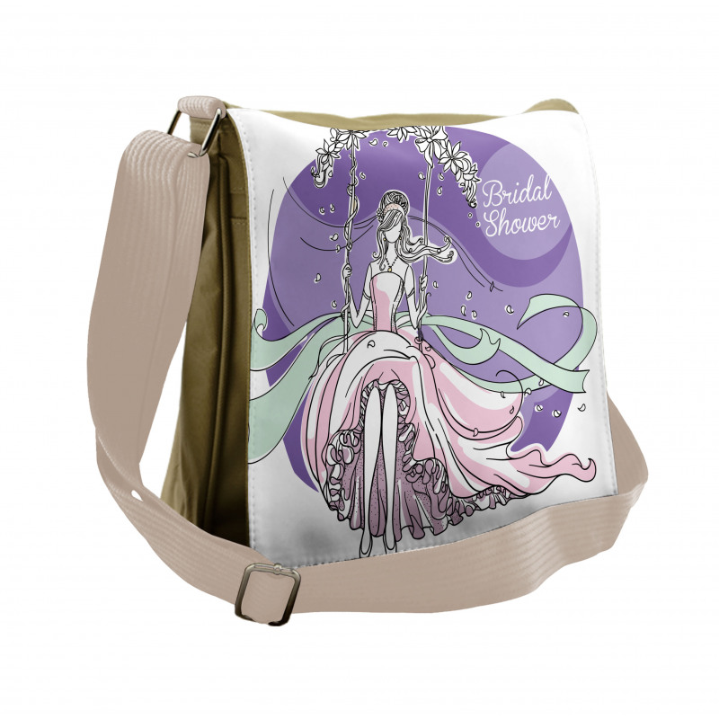 Party Dress Bride Messenger Bag