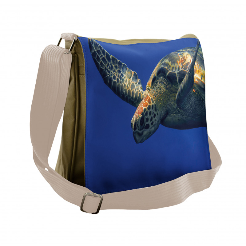 Sea Animal Swimming Messenger Bag