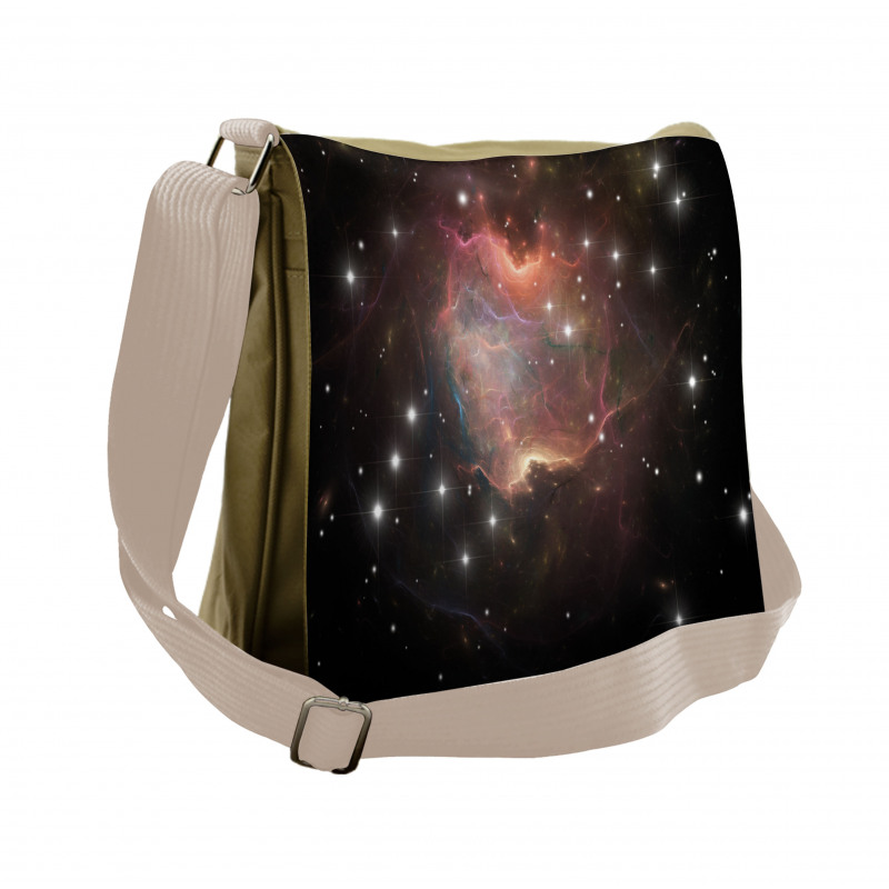 Deep Outer Space Messenger Bag