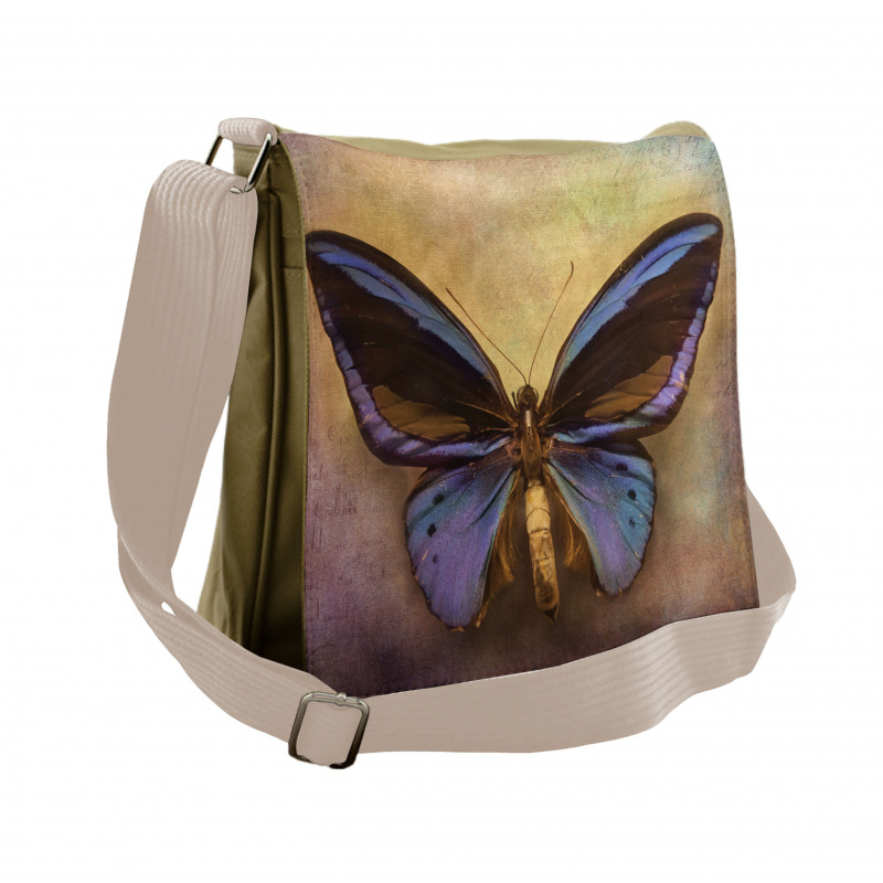 Monarch Butterfly Messenger Bag