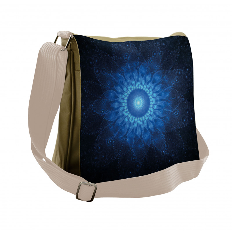 Space Mandala Artwork Messenger Bag
