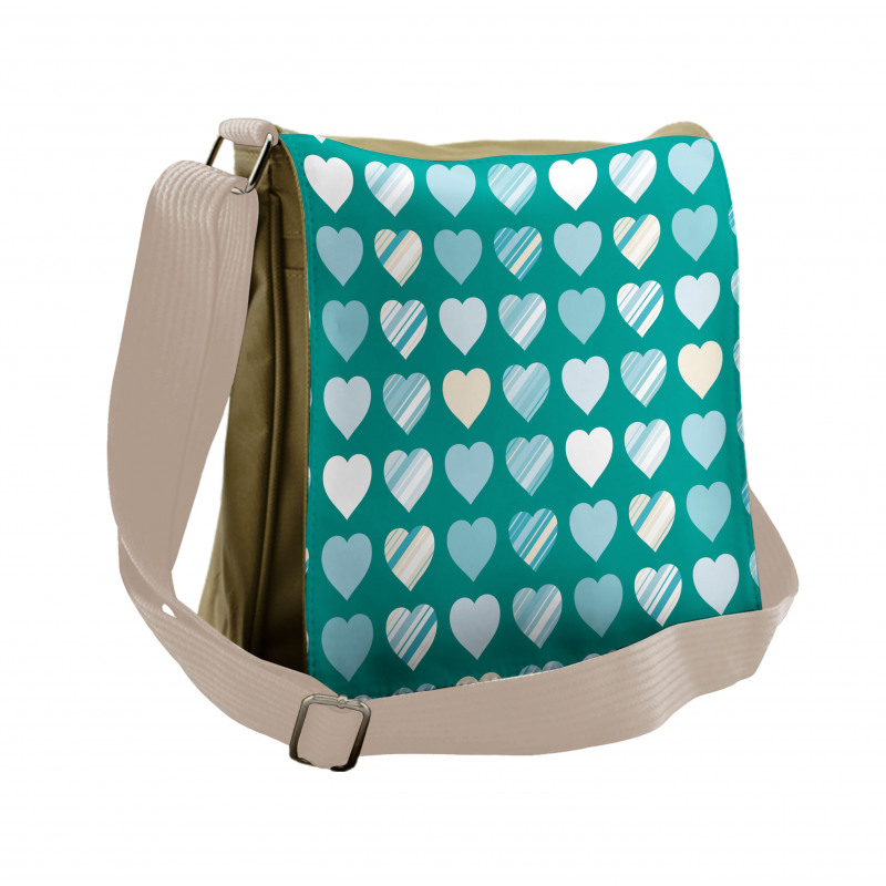 Heart Messenger Bag