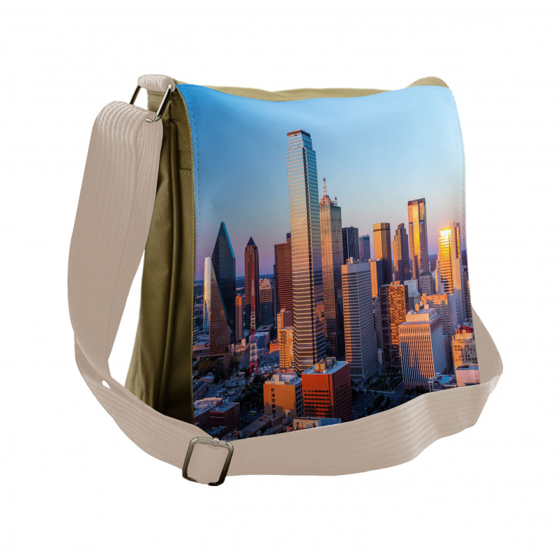 Dallas Sunset Messenger Bag