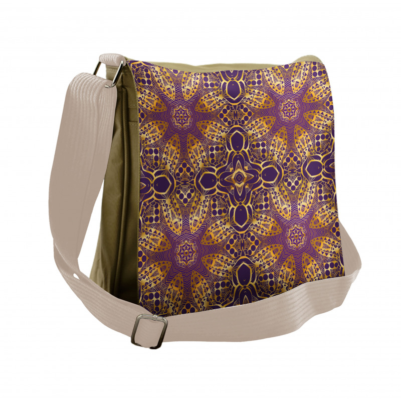 Boho Motif Messenger Bag