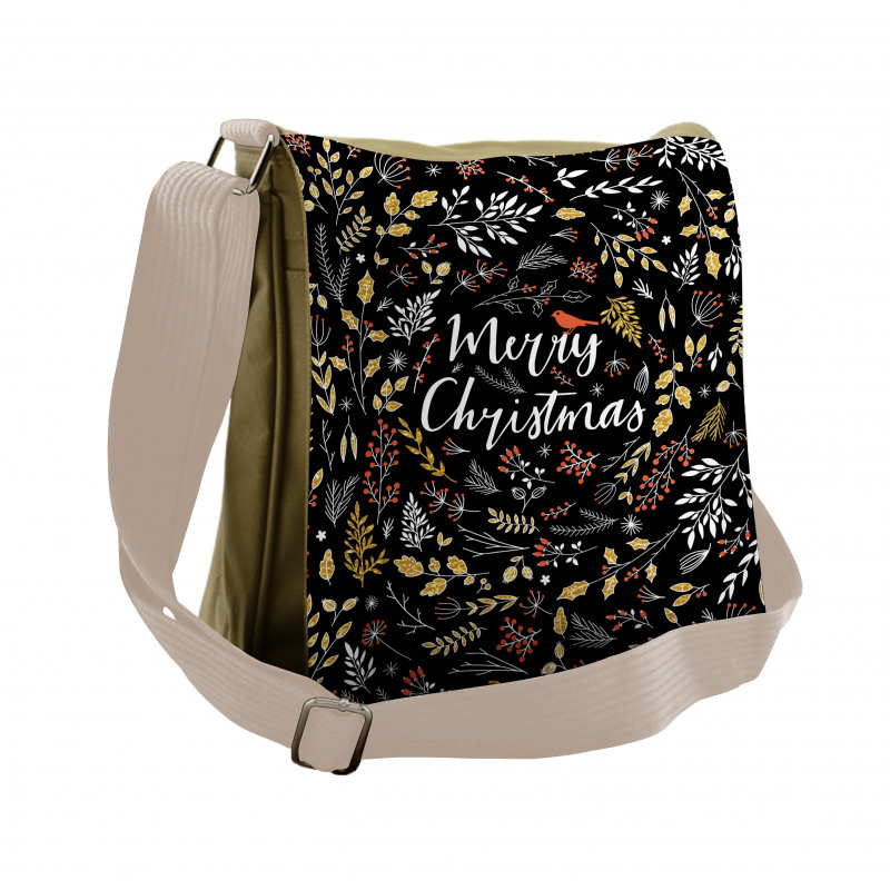 Tender Florets Messenger Bag