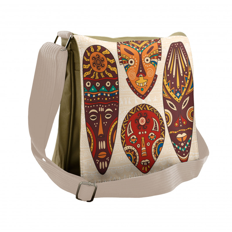 Folk Art Messenger Bag