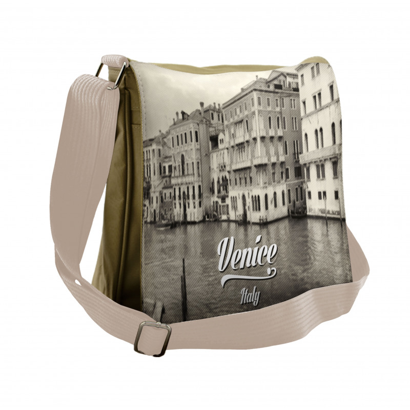Old Venice Vintage Photo Messenger Bag