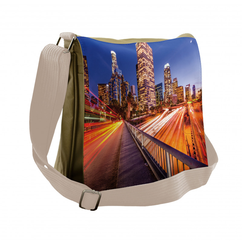 Los Angeles USA Downtown Messenger Bag