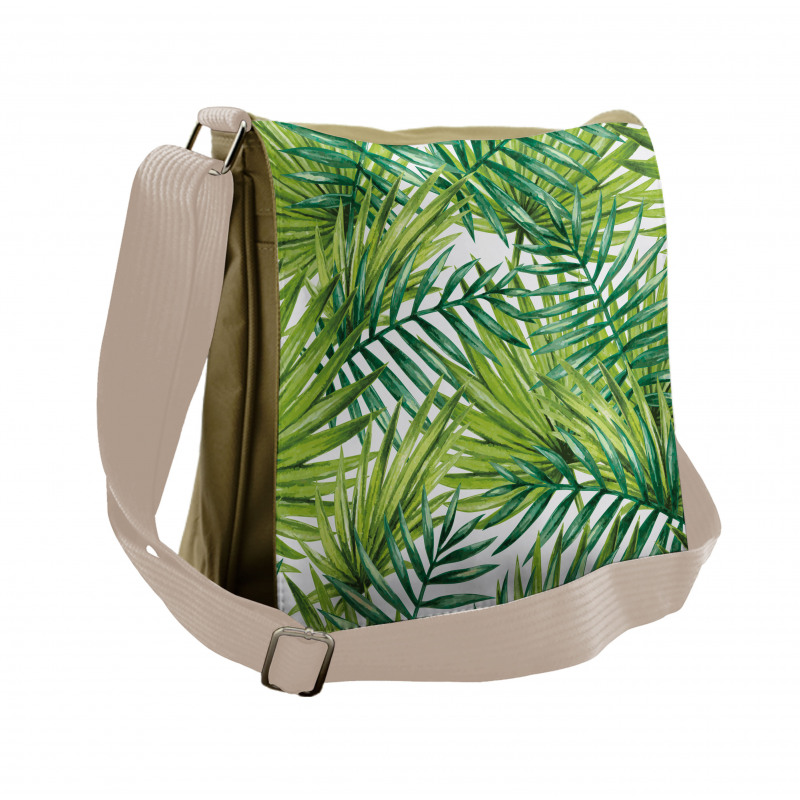 Colorful Illustration Natural Messenger Bag