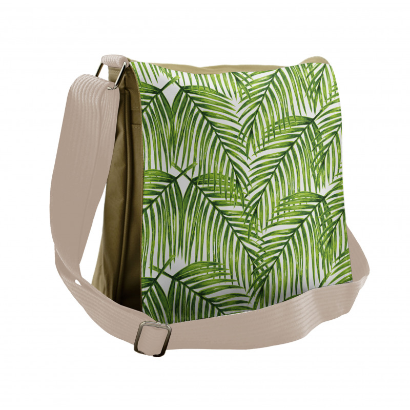 Exotic Setting Branches Messenger Bag