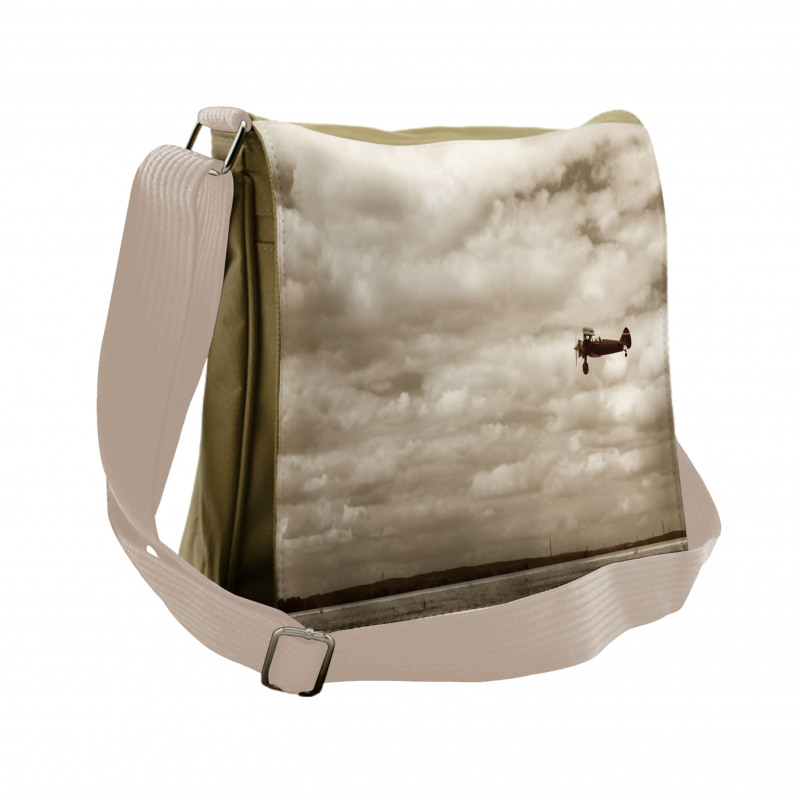 Fighter Plane Messenger Bag