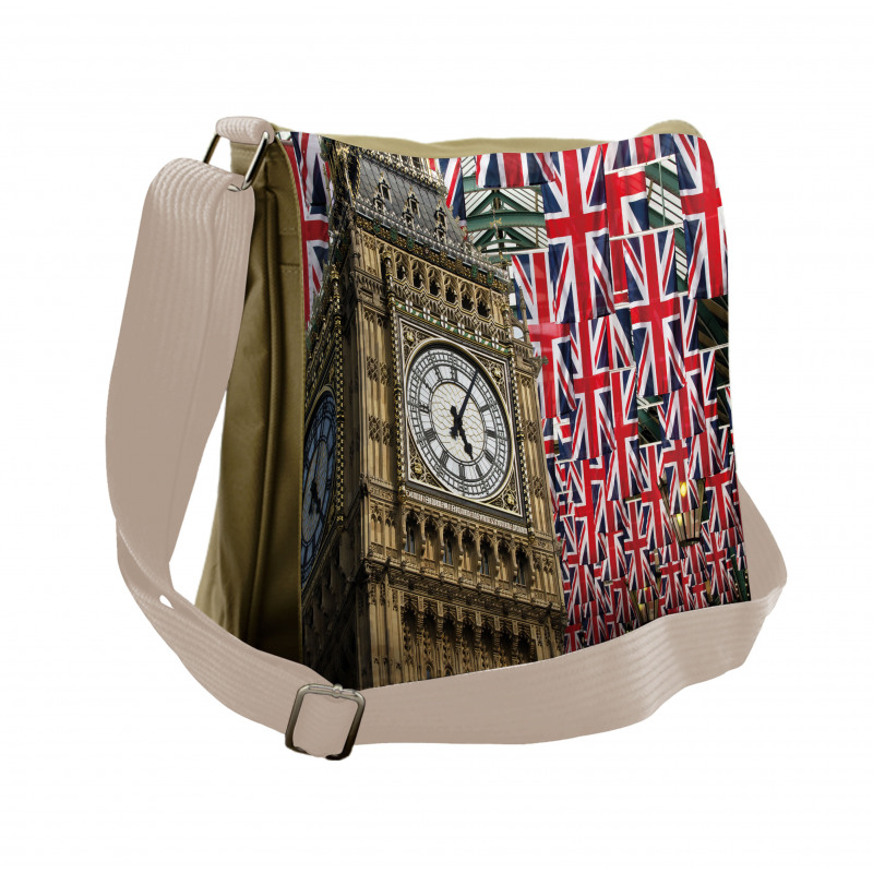 UK Flags Messenger Bag