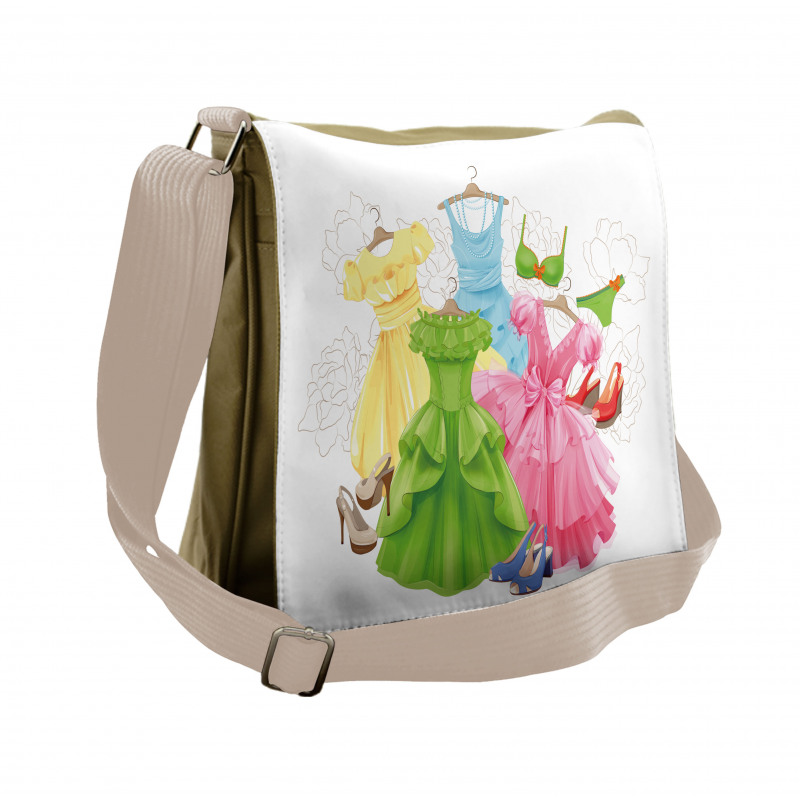 Girl Wardrobe Messenger Bag