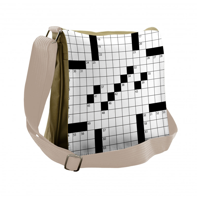 Game Grid Messenger Bag