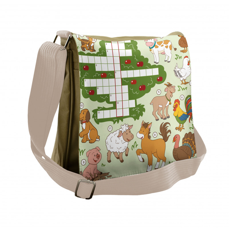 Farm Animals Messenger Bag