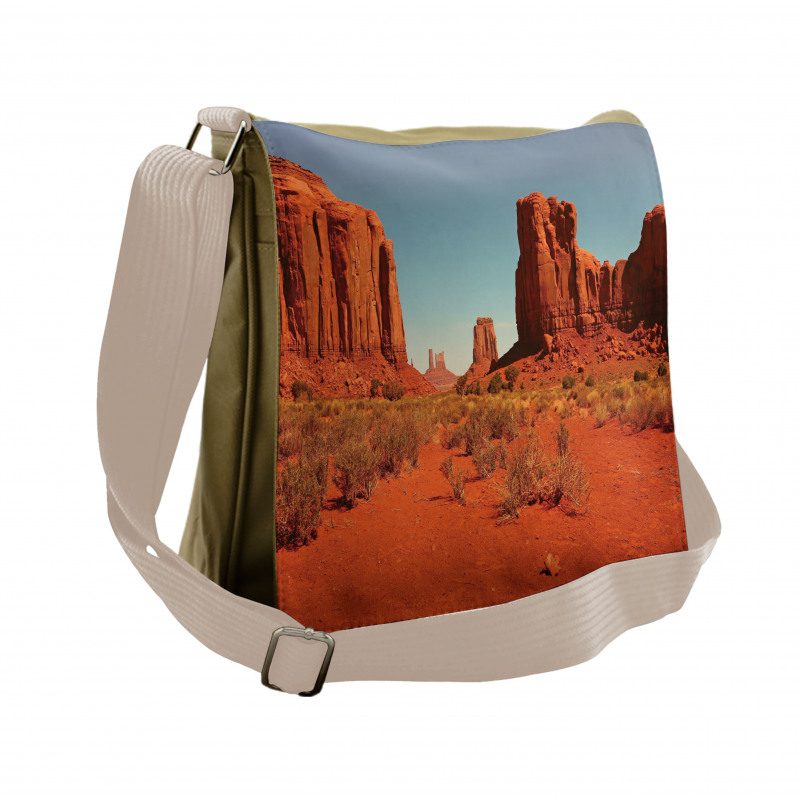 Hot Day Monument Valley Messenger Bag