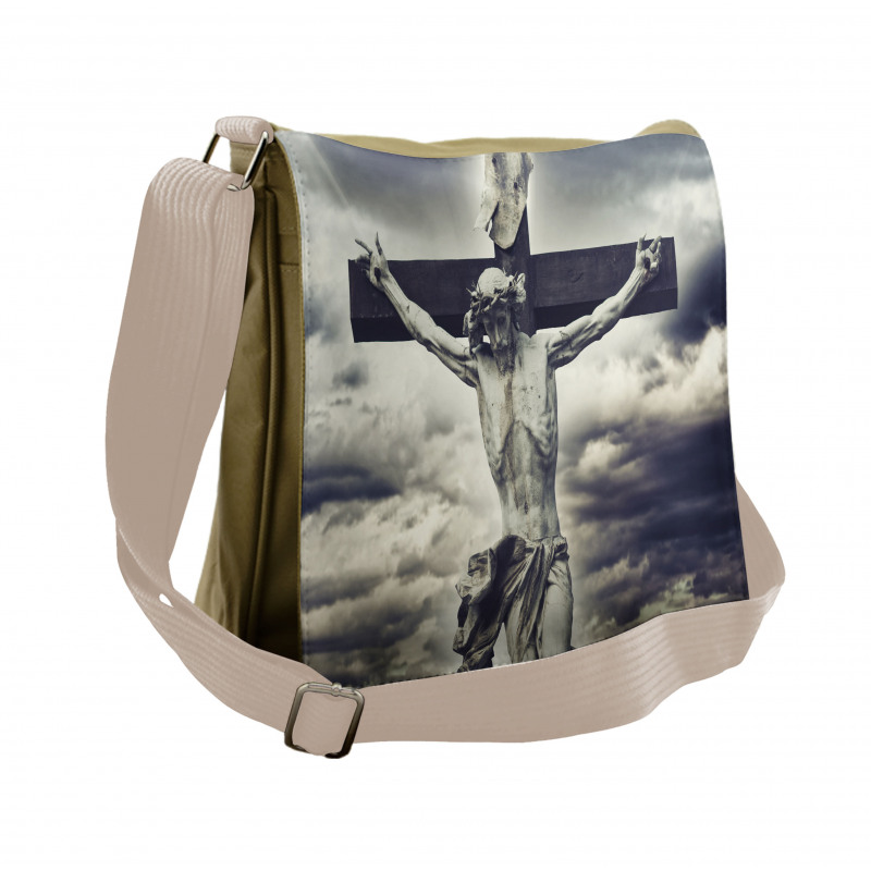 Majestic Cloud Dramatic Sky Messenger Bag