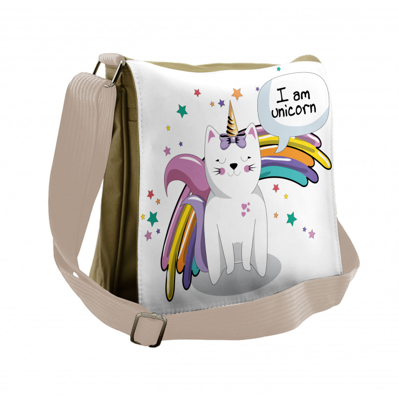 Kids Fiction Fairy Messenger Bag