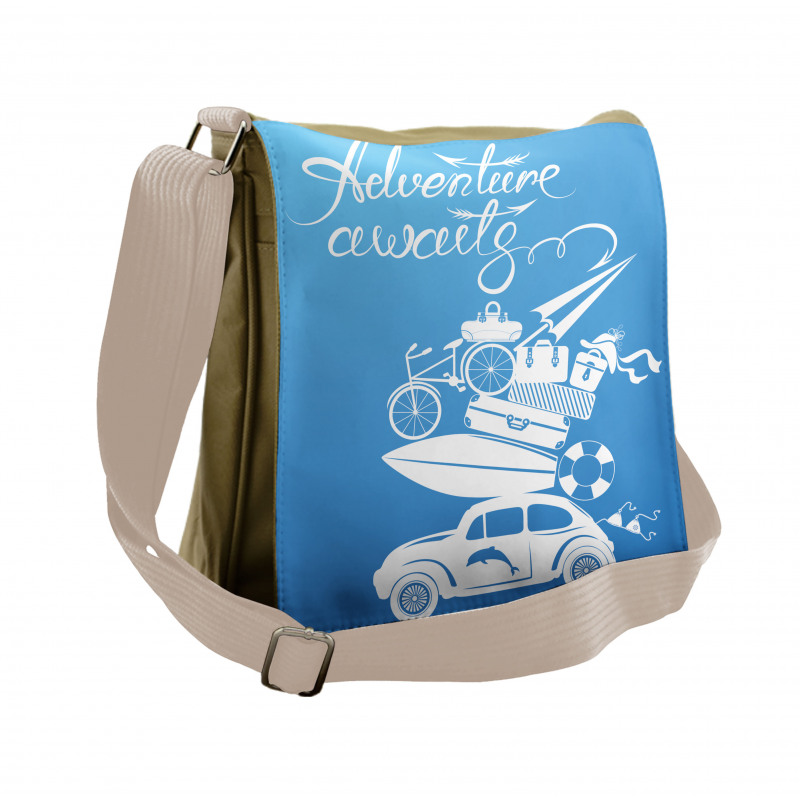 Summer Holiday Messenger Bag