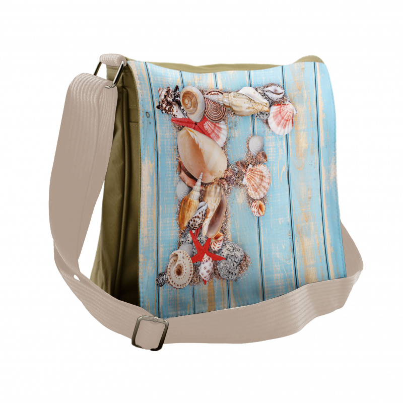 Coastal Soft Colored Messenger Bag