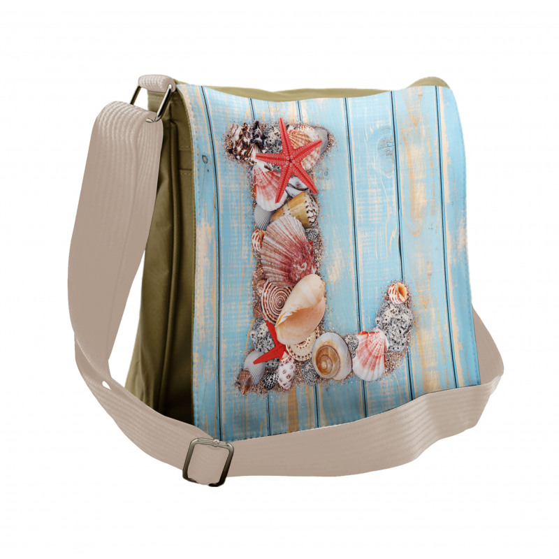 Ocean Inspired Theme Messenger Bag