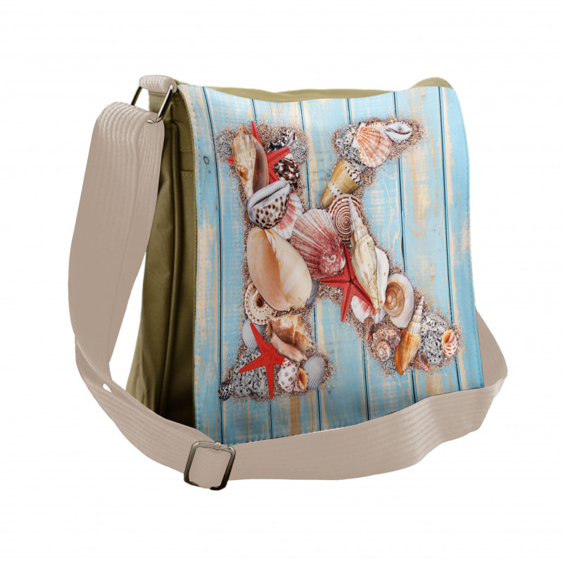 Letter K Invertebrates Messenger Bag