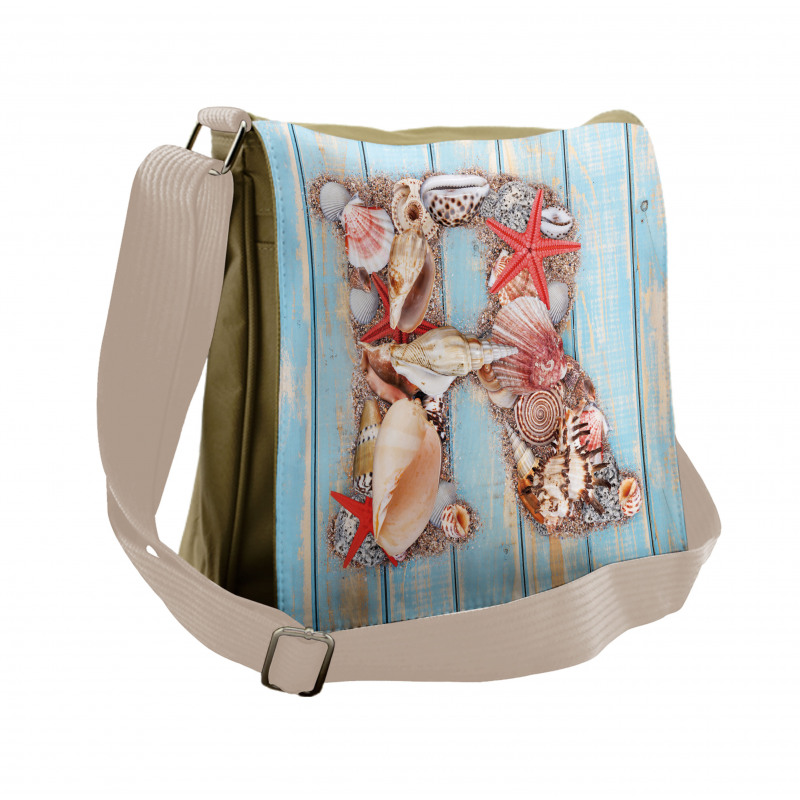 Tropic Animal Alphabet Messenger Bag