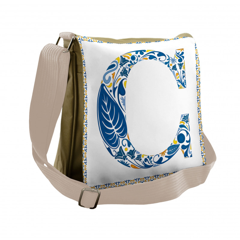 Portuguese Culture Art Messenger Bag