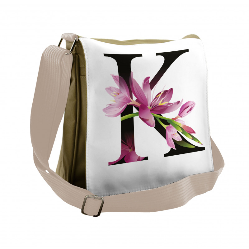 Blooming Kaffir Lily K Messenger Bag