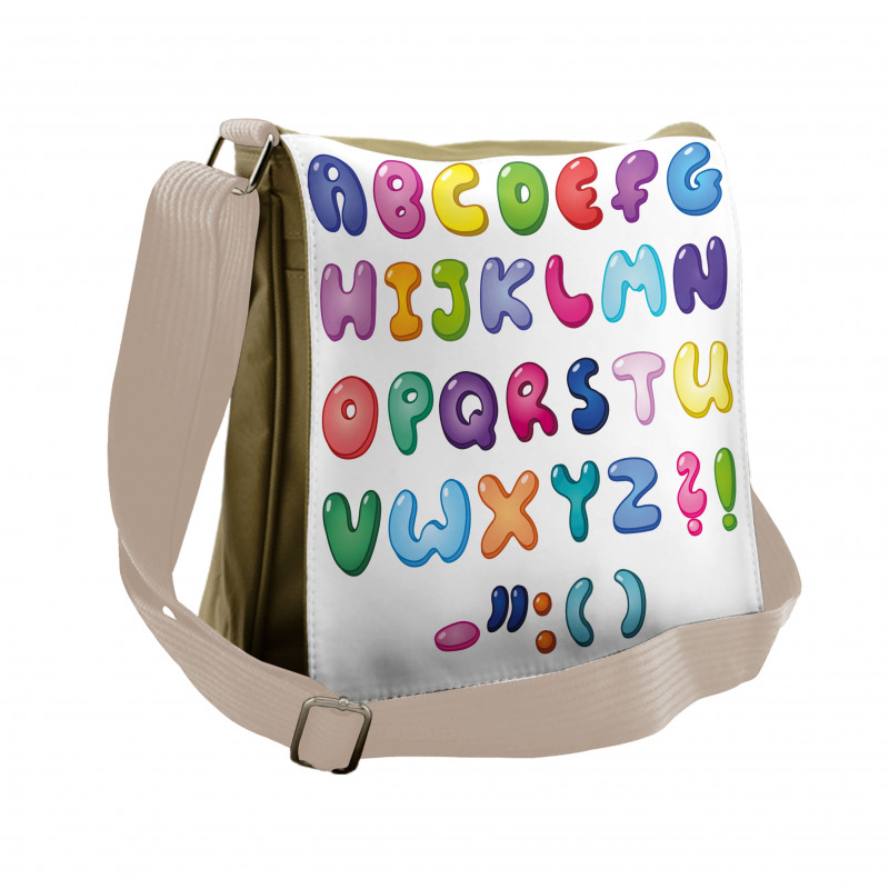 Bubble Shaped Colorful Messenger Bag