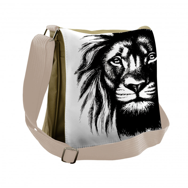 Wild Safari Life Messenger Bag