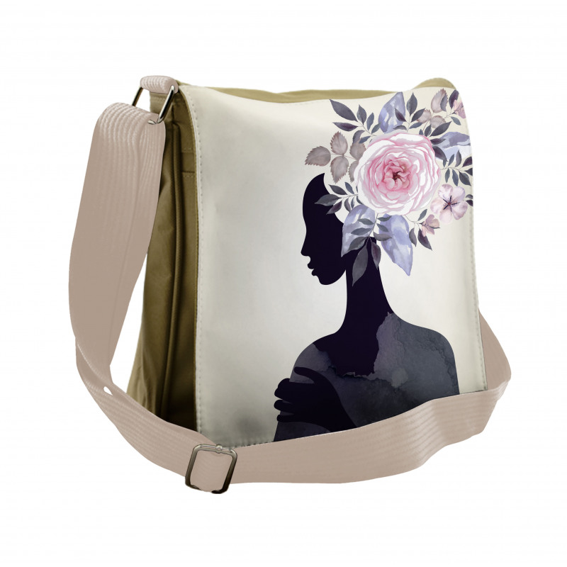 Lady Flower Feminine Messenger Bag