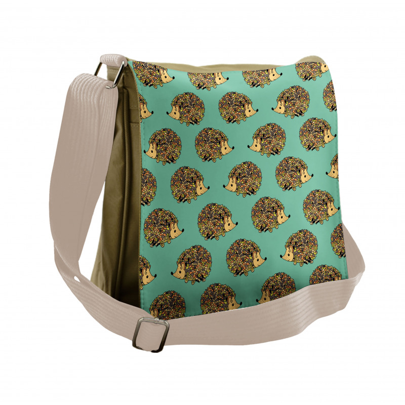 Cartoon Style Fun Messenger Bag