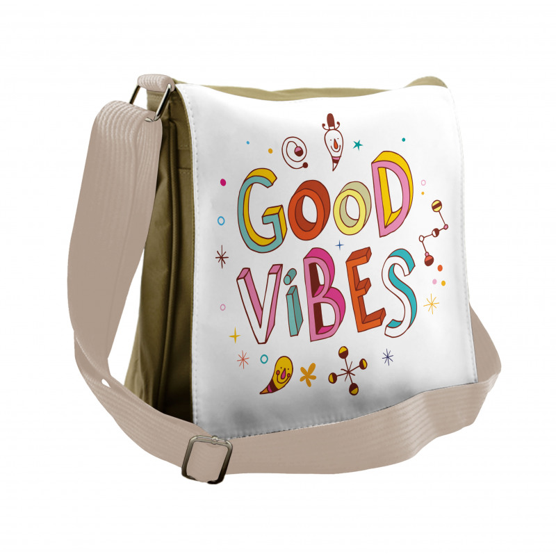 Colorful Fun Kids Messenger Bag