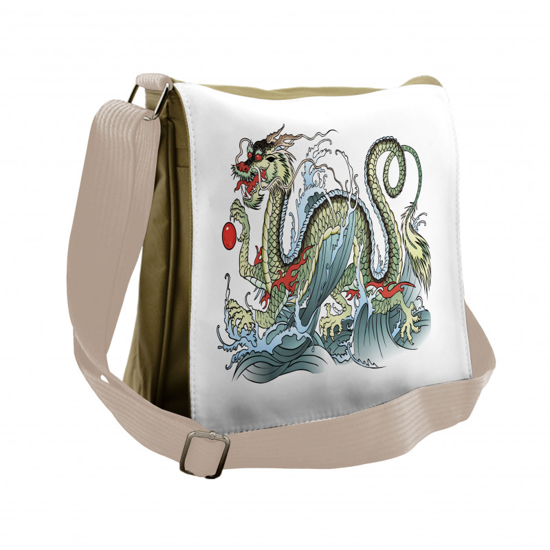 Eastern Creature Messenger Bag