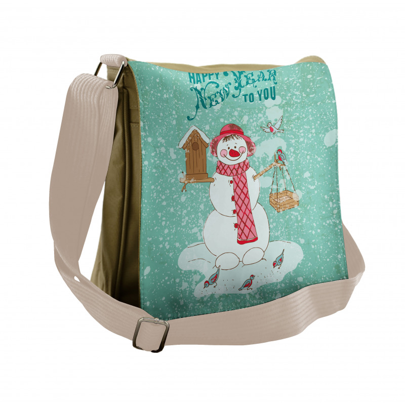 Happy New Year Messenger Bag