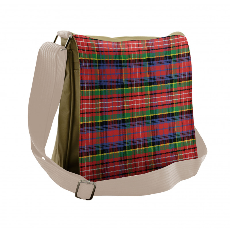 Caledonia Scottish Style Messenger Bag