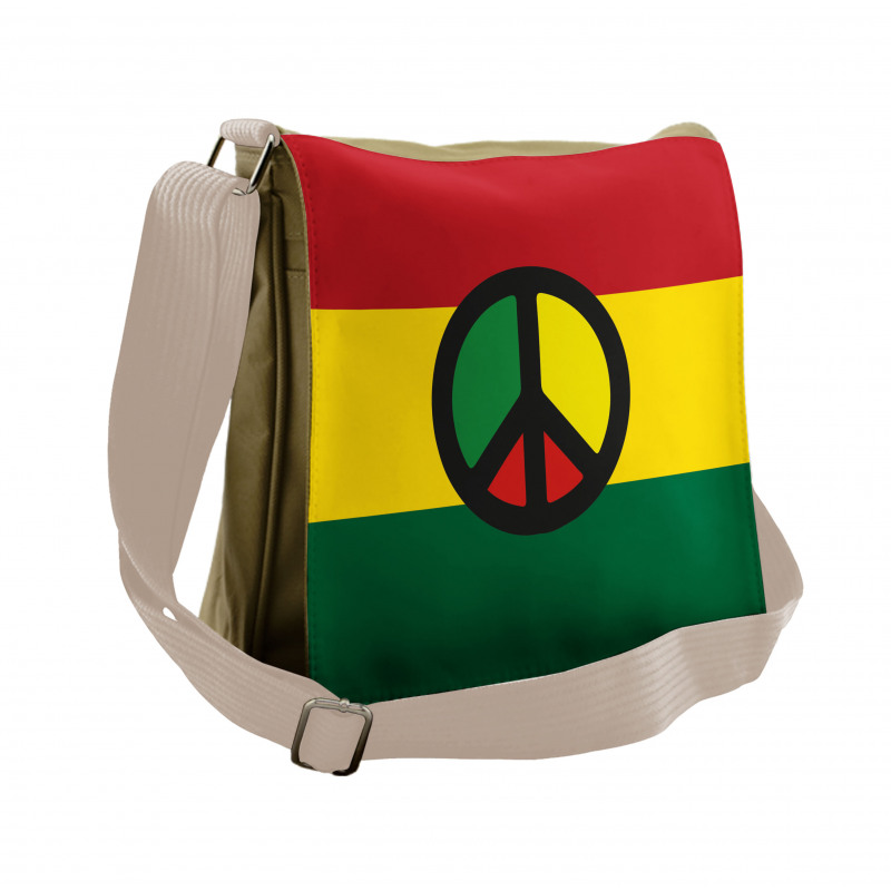 Reggae Culture Peace Messenger Bag