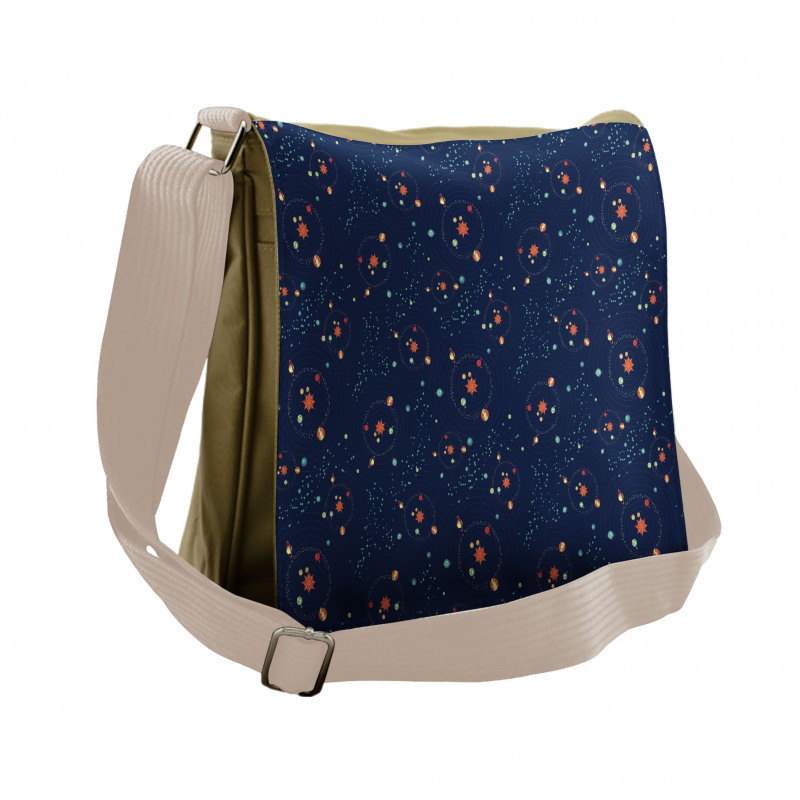 Galaxy Mystic Universe Messenger Bag