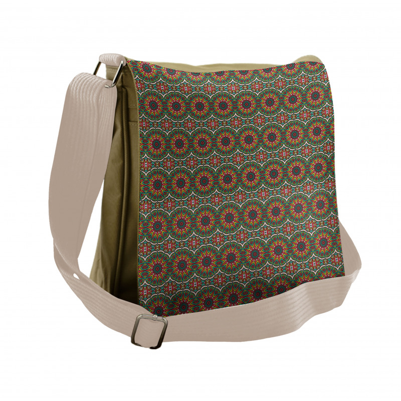 Mystical Chinese Design Messenger Bag