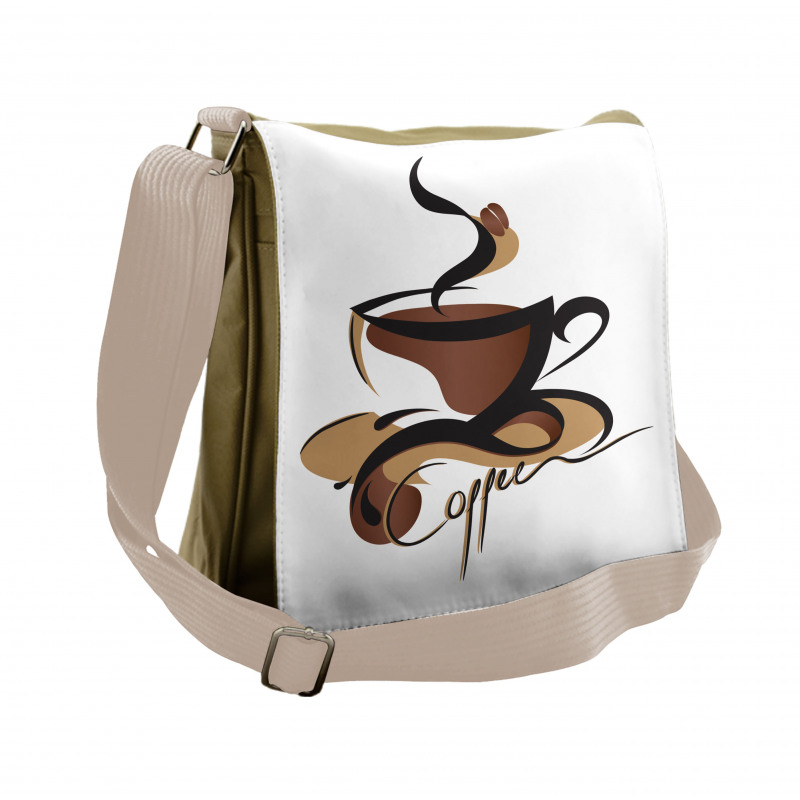 Conceptual Signs Drink Messenger Bag