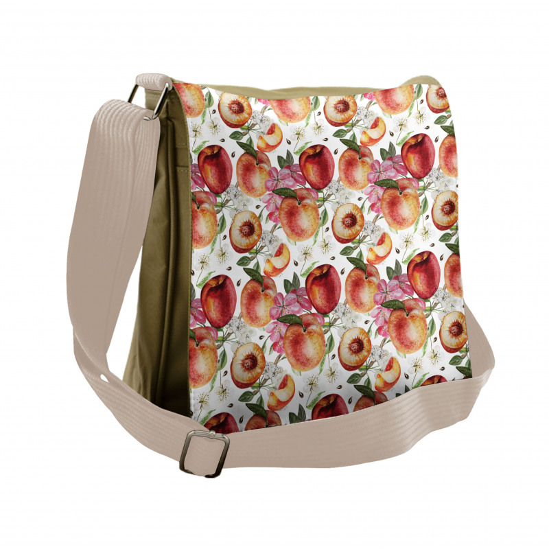 Exotic Lively Summer Yard Messenger Bag