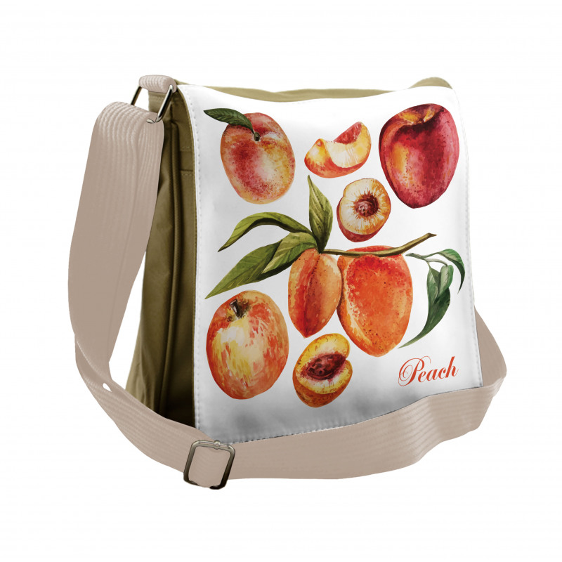 Delicious Nectarines Messenger Bag