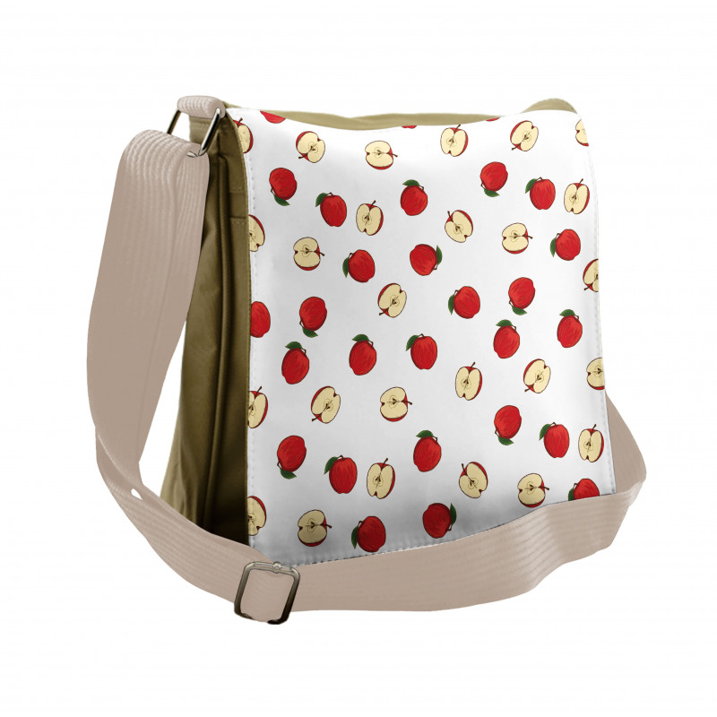 Vibrant Fruit Slices Messenger Bag