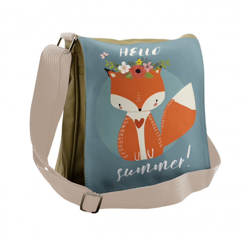 Greet the Summer Season Messenger Bag