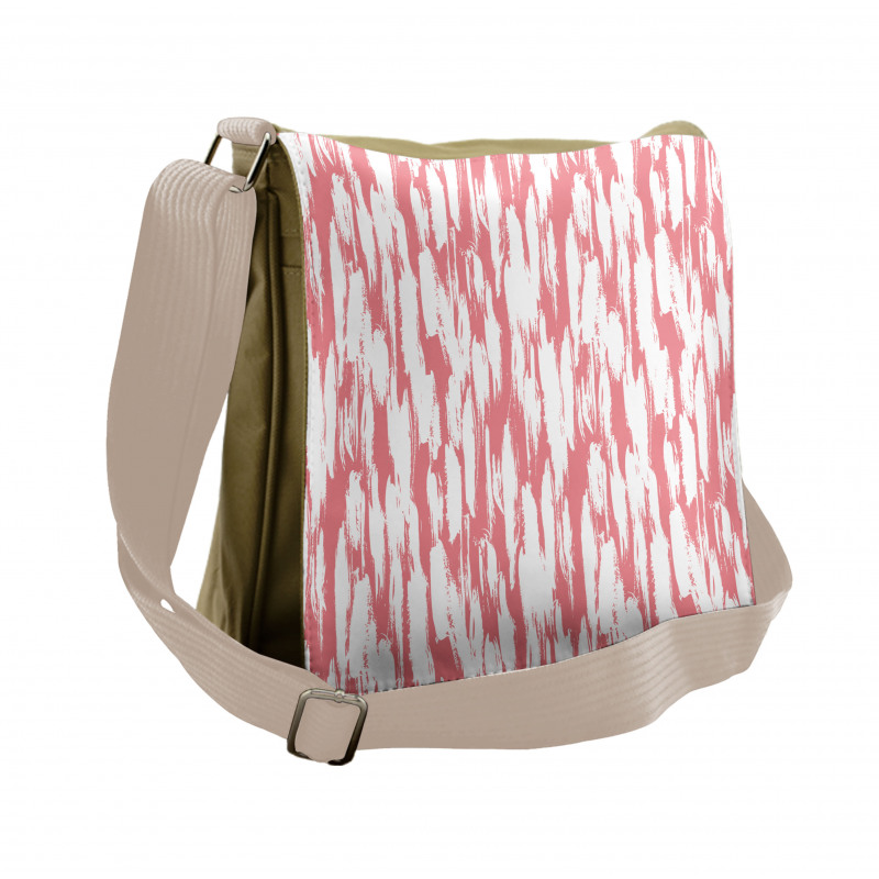 Watercolor Paint Smear Messenger Bag