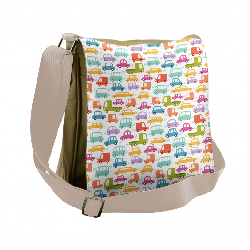 Colorful Drive Messenger Bag