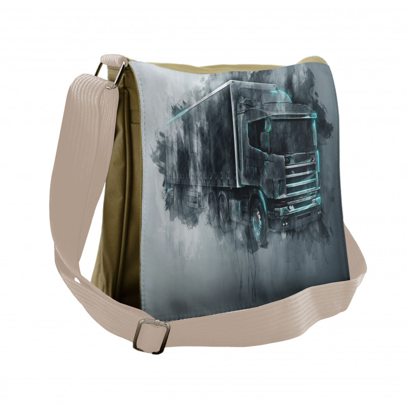 Cargo Delivery Theme Messenger Bag