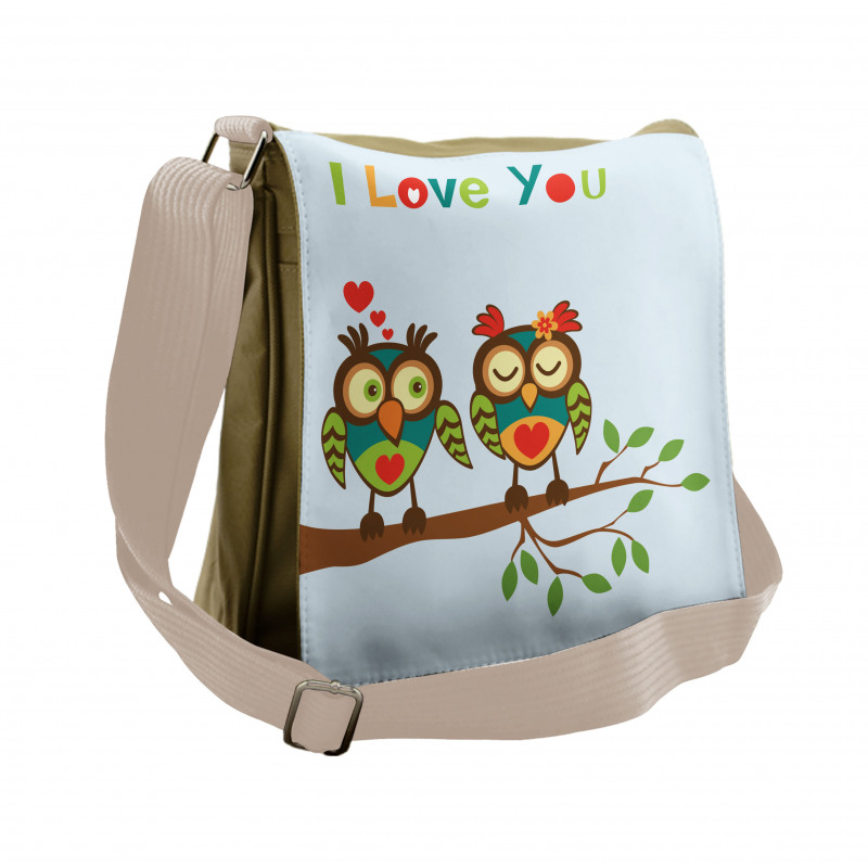 Affection Message Messenger Bag